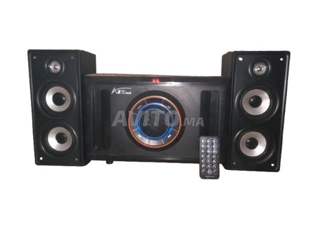 سلسلة بلوتوث ستيريو مع 2 مكبرات صوت ✔️💯