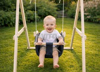 Balançoire pour enfants pliable