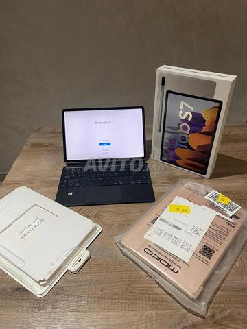 سامسونج تاب S7 128 جيجابايت حزمة كاملة لوحة مفاتيح قلم