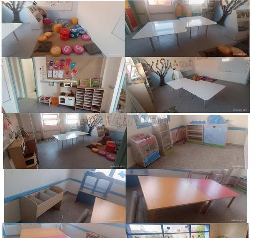 مجموعة أثاث ومعدات لرياض الأطفال ودور الحضانة