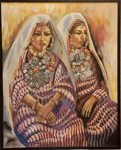 لوحة موقعة مريم مزيان