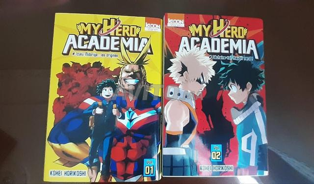 My hero academia manga tome 1-2 en FR neuf