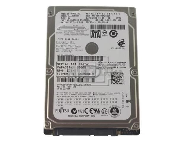 Fujitsu MHT2160BH 2.5 sata قرص صلب للكمبيوتر المحمول