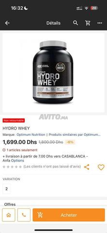 Optimum Nutrition Platinum Hydro Whey 1.6 kg