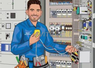 كهربائي Électricien