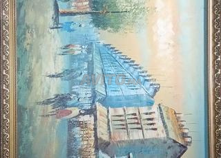 تشكيلة من اللوحات الفنية المرسومة للبيع