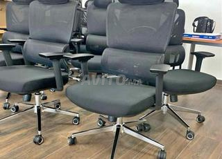 Chaise de bureau en maille importée, confortable avec un excellent soutien dorsal