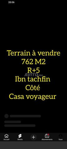 R زائد 5 أرض 762 م بجانب كازا مسافر