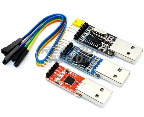 محول USB إلى TTL CH340G- PL2303- CP2102