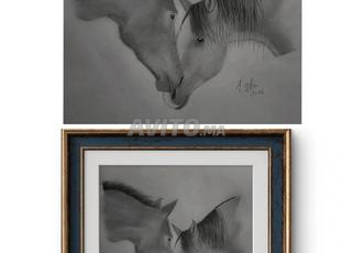 Tableau original singe