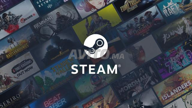 Vendre des comptes Steam avec 10 jeux ou plus