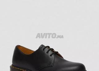 جديد دكتور مارتنز 1461 أكسفورد جلد أملس EU 41- أسود