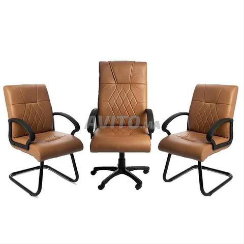 Pack chaises simili cuir – Qualité locale