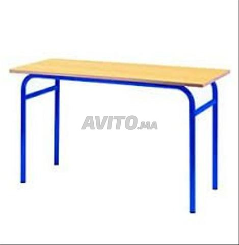 Bureau avec caissons 2 Tiroirs