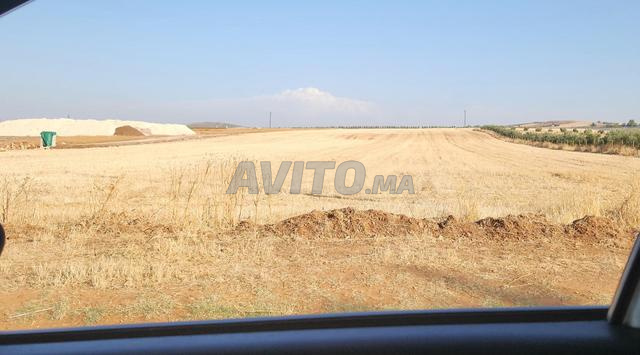 أرض على الطريق الوطني امهاية مشروع