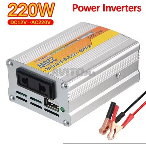 محول سيارة DC 12V إلى AC 220V