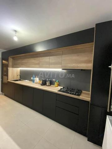 مطبخ MDF عصري بتصنيع حسب الطلب