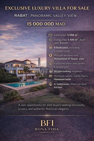 Domaine privé où le luxe rencontre l'héritage marocain