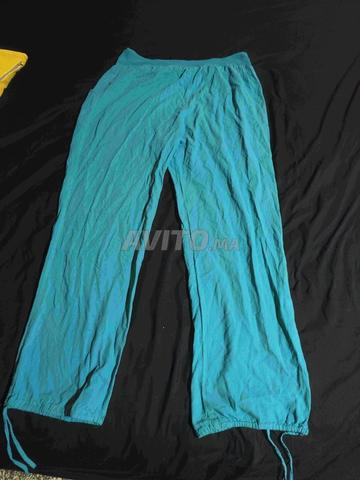 بنطلون أزرق مقاس XXXL