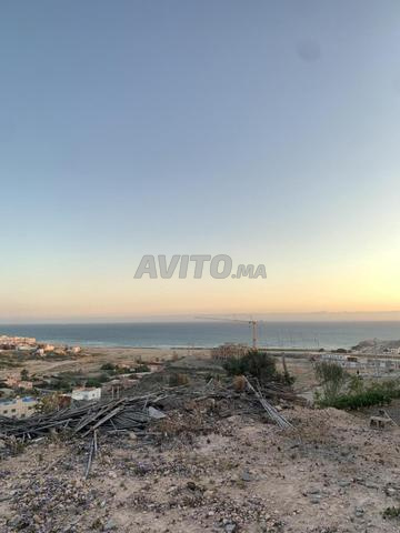 أرض 300 متر مربع في تامراغت مطلة على البحر