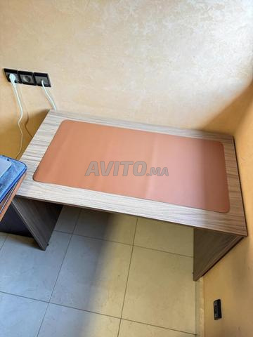 سجادة مكتب و سجادة فأرة، جلد (90×45 سم)