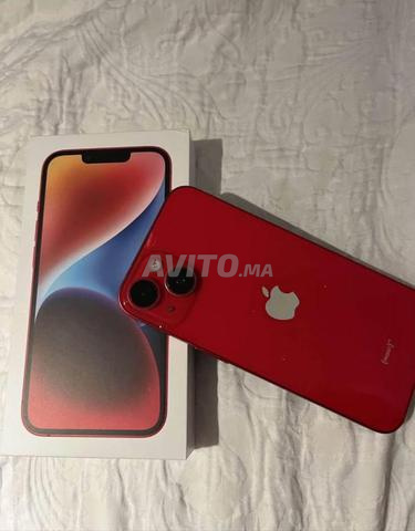 ايفون 14 أحمر 256 جيجابايت
