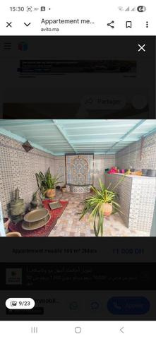 A louer un bel appartement meublé avec terrasse - image 5