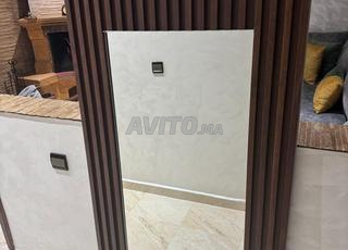 مرآة مع تلبيسة وإضاءة ليد 140