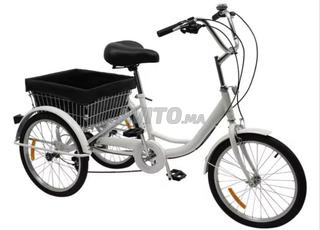 دراجة ثلاثية العجلات للكبار 8 سرعات