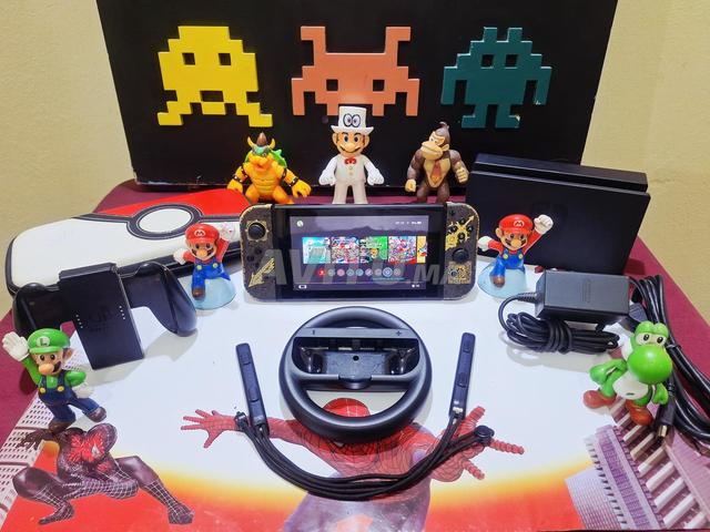 نينتندو سويتش مفلشة 128 جيجا 16 لعبة