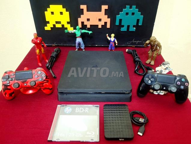 بلاي ستيشن 4 سليم مفلشة 1 تيرا 19 لعبة