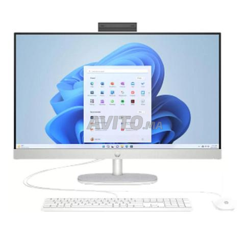 🖥️ جهاز كمبيوتر متكامل HP مع كاميرا ويب - جديد