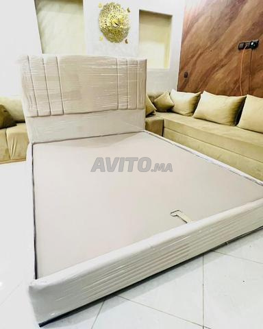 سرير بصندوق ١.٦٠/٢ متر