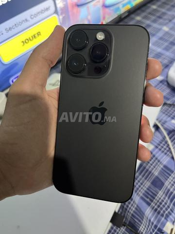 iPhone 14 Pro 128 Go أسود - حالة جيدة جدا