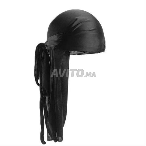 قطعة قماش سوداء من الحرير للضفائر (الراستا)