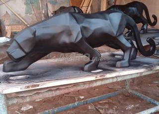 ديكورات جاكوار والحصان من مادة البوليستير