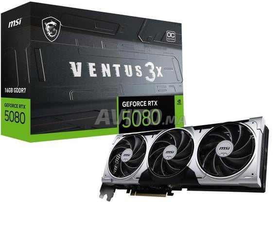 MSI GeForce RTX 5080 VENTUS 3X OC 16Gb- جديدة