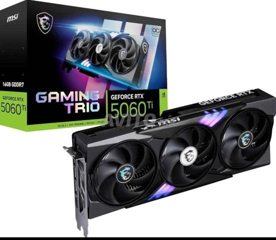 MSI GeForce RTX 5060 Ti GAMING TRIO 16GB- جديدة