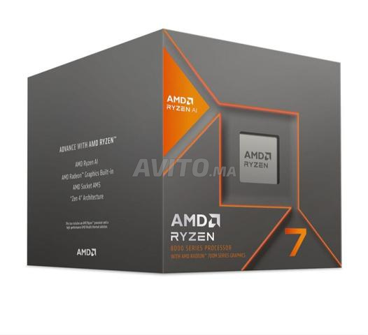 معالج AMD Ryzen 7 Ai 8700G (سلسلة 8000)