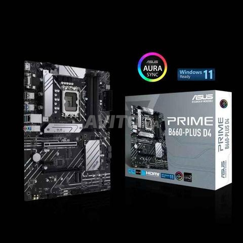 اللوحة الأم ASUS PRIME B660-PLUS D4 جديدة