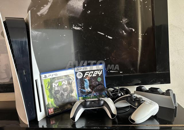 بلاي ستيشن 5 1 تيرا نسخة CD كالجديدة