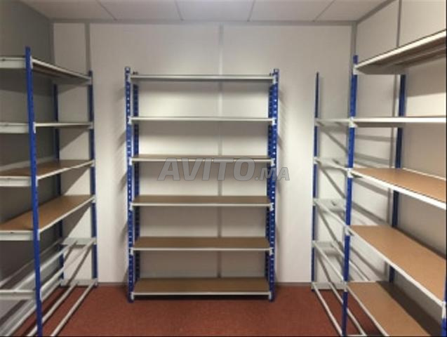 متوفر rayonnage léger بمقاسات مختلفة