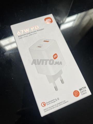 Chargeur xiaomi 67W charge rapide avec câble
