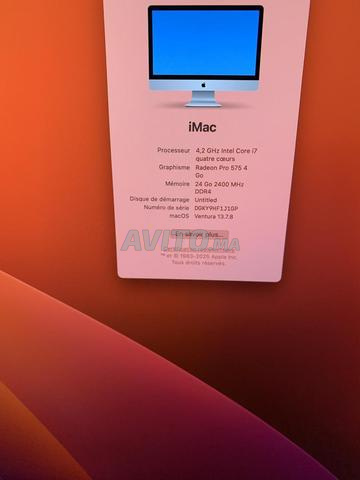 2017 iMac 27 i7 24g ram 1 tera ssd 5k - 2