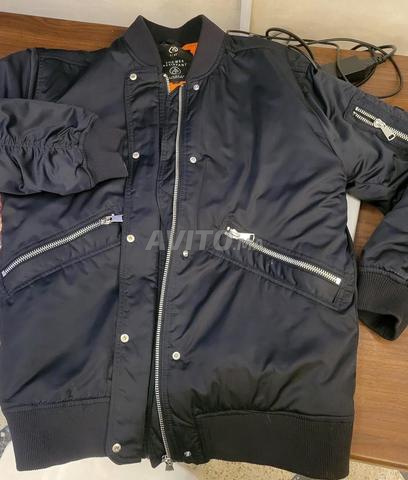 Blouson aviateur noir original imperméable comme neuf