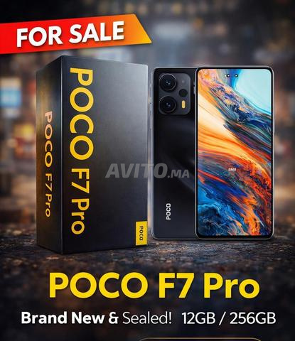 POCO F7 PRO 12/256 GO GLOBALE AVEC CHARGE