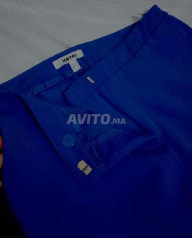 🔔 Pantalon élégant de couleur bleue attrayante et audacieuse, à un prix convenable 💥💥