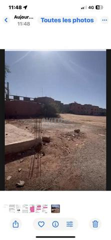 A vendre terrain de 100 m2 constructibles