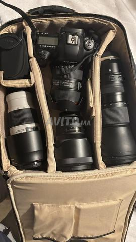 canon 5D 4 مع 4 objective