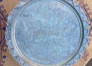 صينية فاسية من النوع القديم - vintage plateau fes
